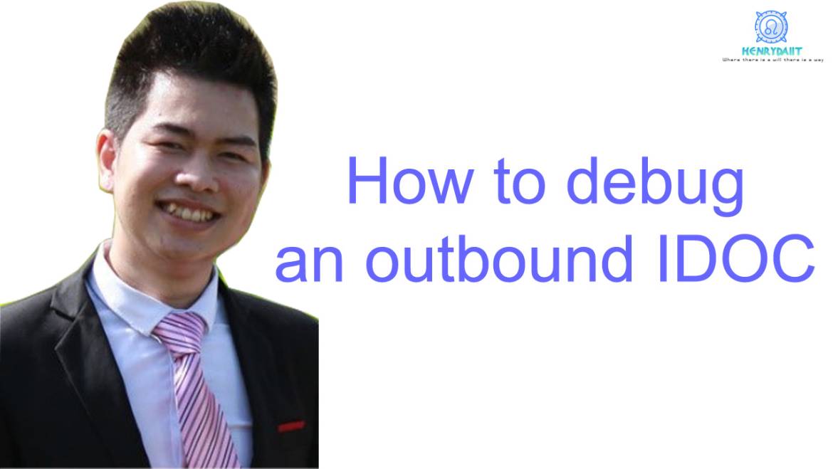How to debug an outbound IDOC